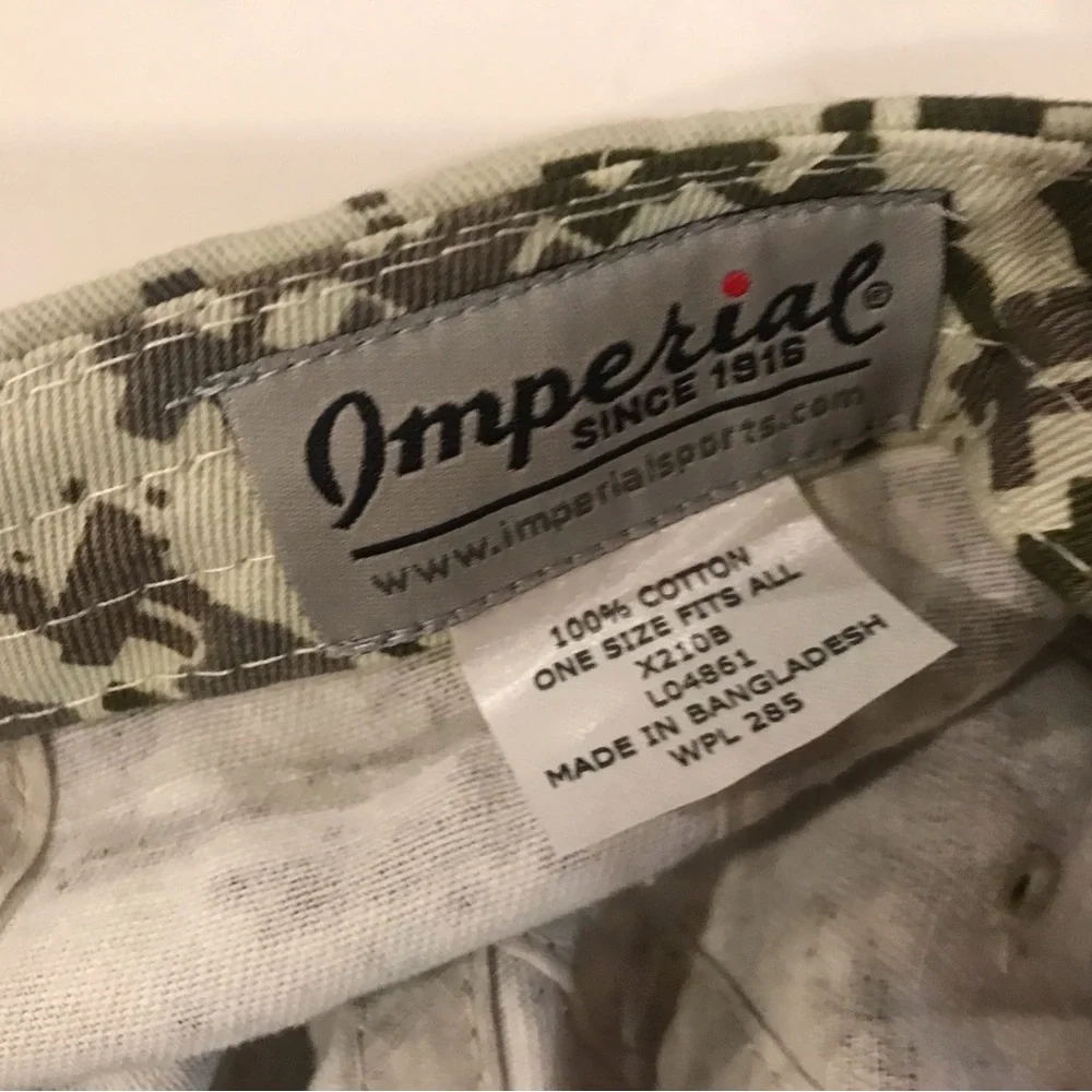 Imperial Camo Golf Hat Cap PHILADELPHIA CRICKET CLUB - Picture 4 of 5